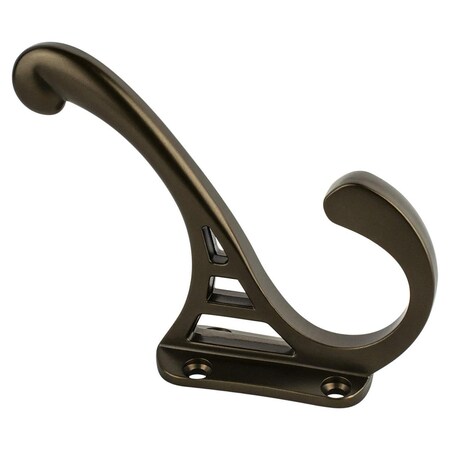 Fondo 4 in. Prelude Hook with Long oil Rubbed Bronze FO3340076